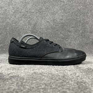 Vans OTW Collection Ludlow Mens Size 11 Black Felt Pack Leather Skate Shoes Used